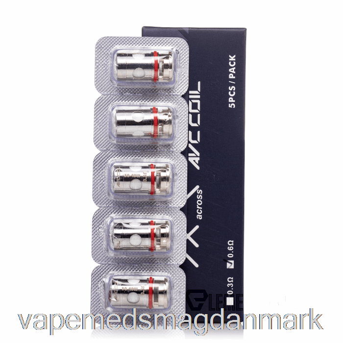 Vape Juice På Tværs Af Vape Avc Udskiftningsspoler 0,6ohm Mesh Coils